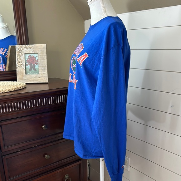 Champion Blue University of Florida Alumni Long Sleeve Shirt | Florida Gators - Picture 3 of 6